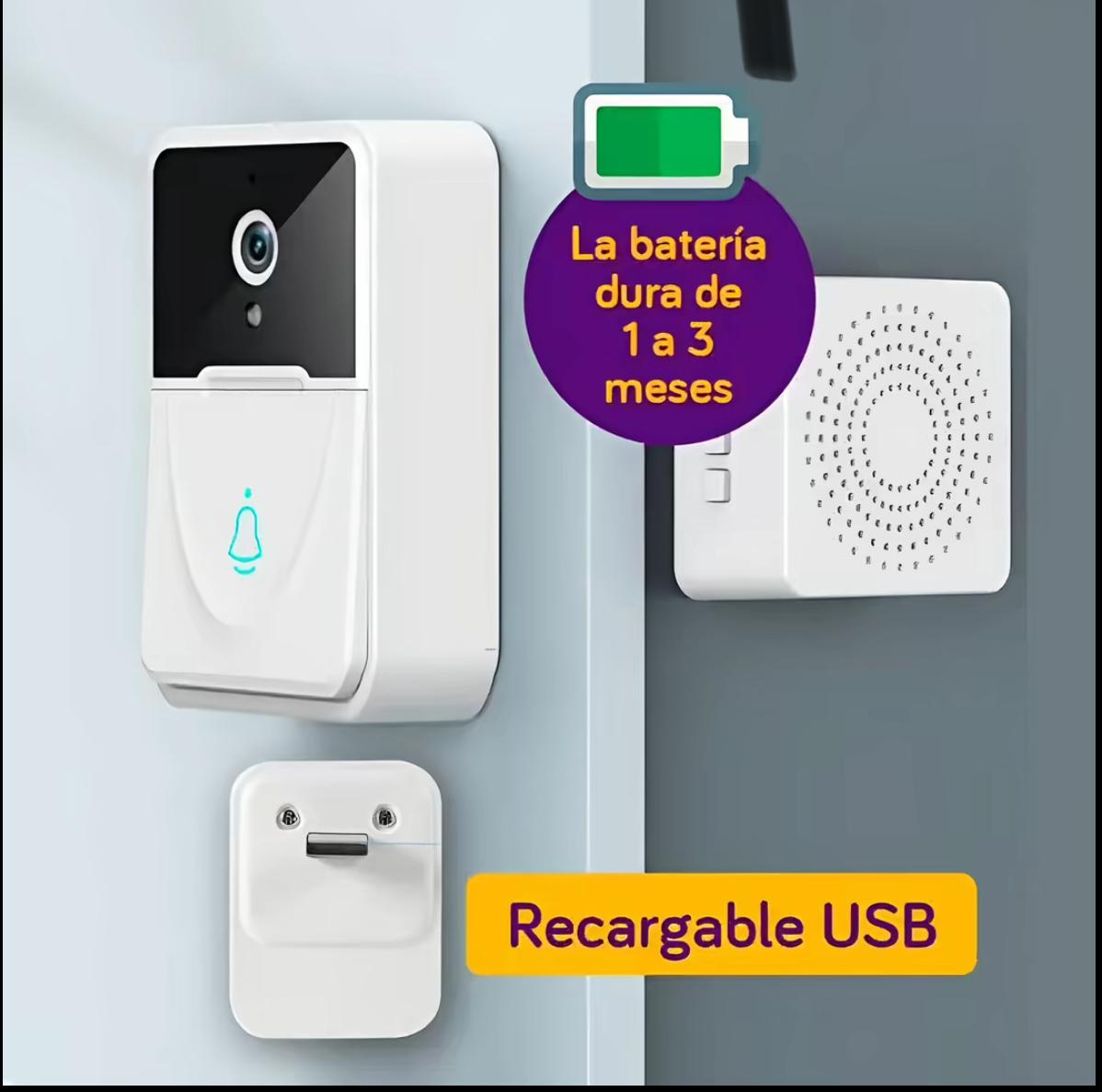 Timbre Camara Inteligente Wifi