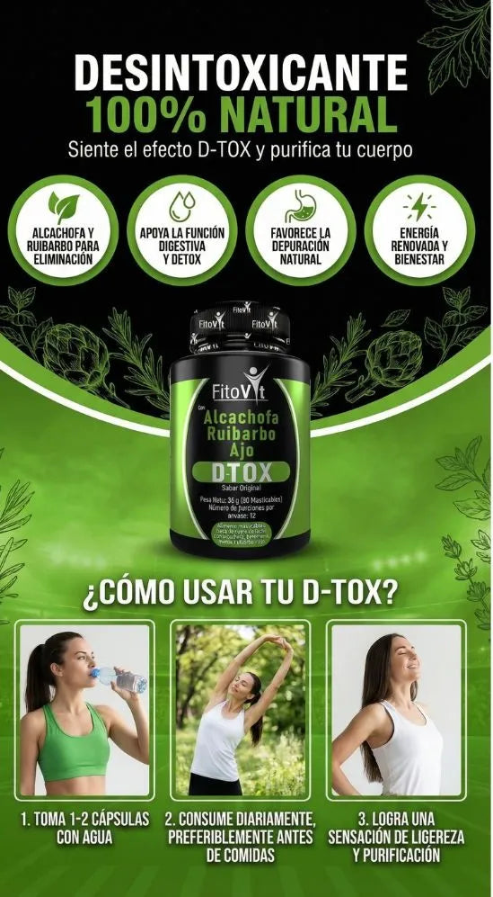 Fitovit Reset: Siéntete ligera, limpia y llena de energía cada día.