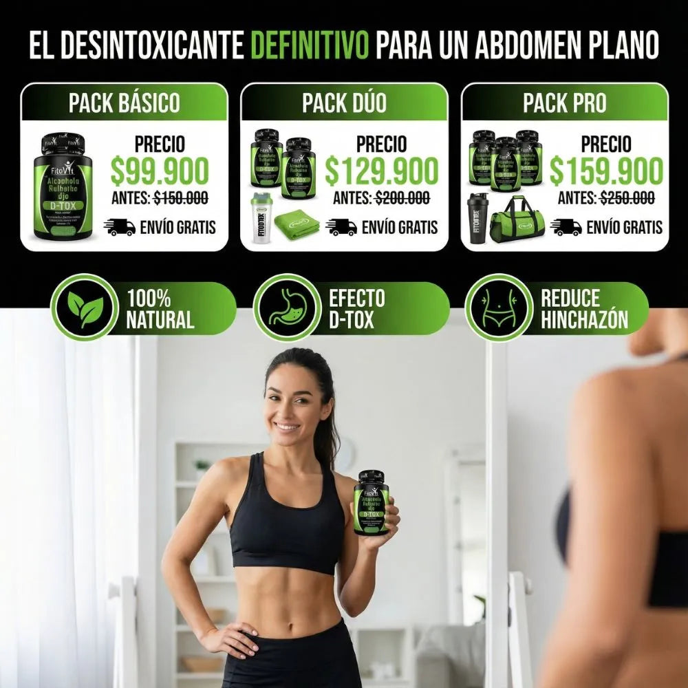 Fitovit Reset: Siéntete ligera, limpia y llena de energía cada día.