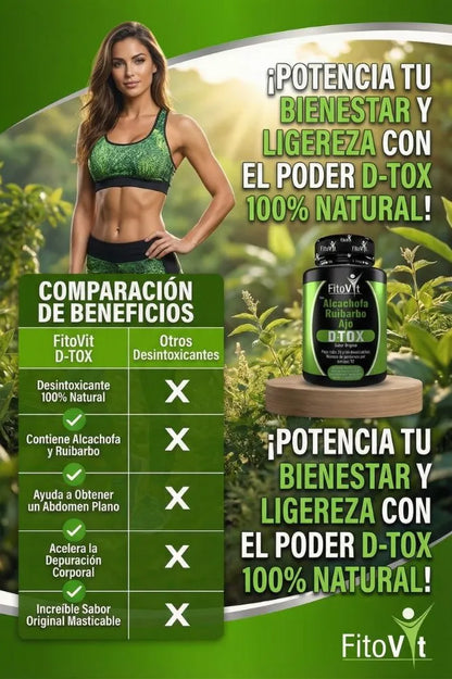 Fitovit Reset: Siéntete ligera, limpia y llena de energía cada día.