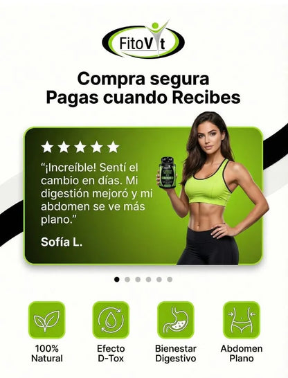 Fitovit Reset: Siéntete ligera, limpia y llena de energía cada día.