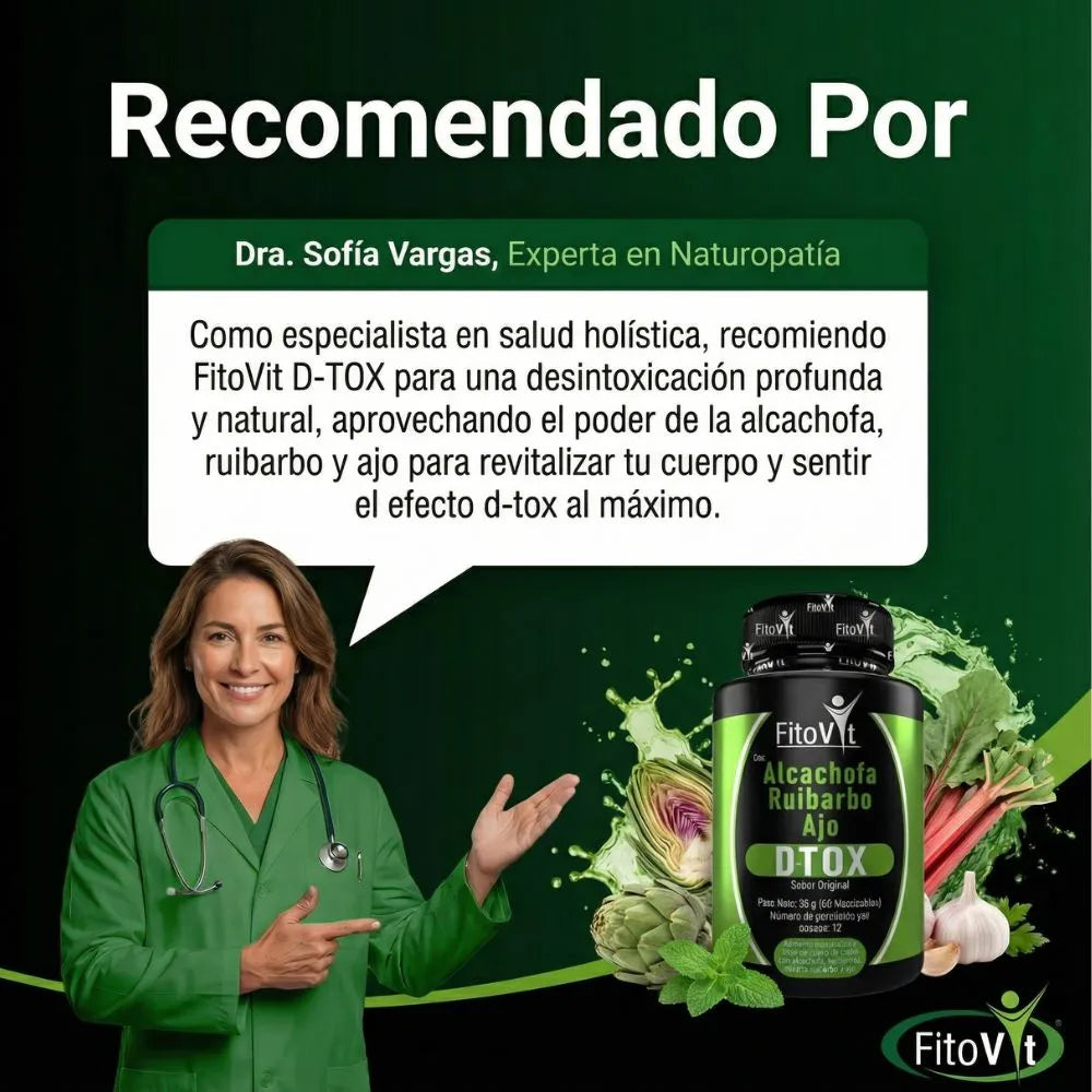 Fitovit Reset: Siéntete ligera, limpia y llena de energía cada día.