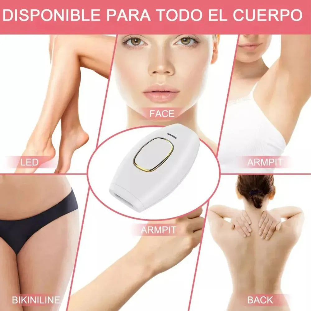 Despídete del vello y enamórate de tu piel con la DEPILADORA LÁSER IPL